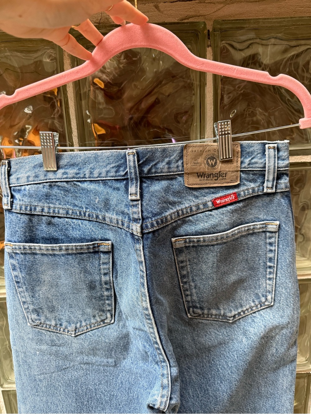 Vintage 96501 Wrangler Regular Fit Straight Leg Jeans - Picture 5 of 6